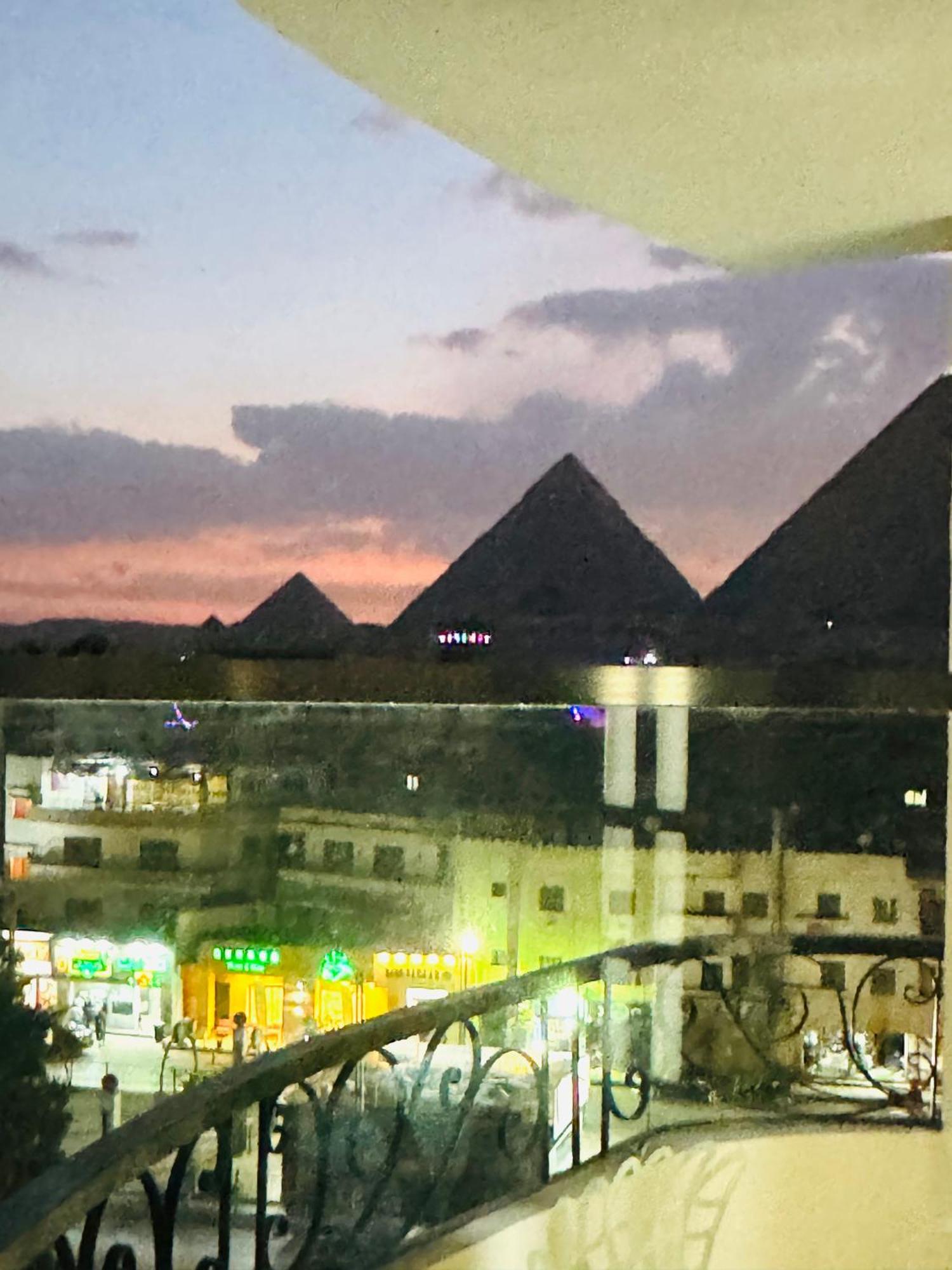 Mak Pyramids View Hotell Kafret el-Gabal Exteriör bild